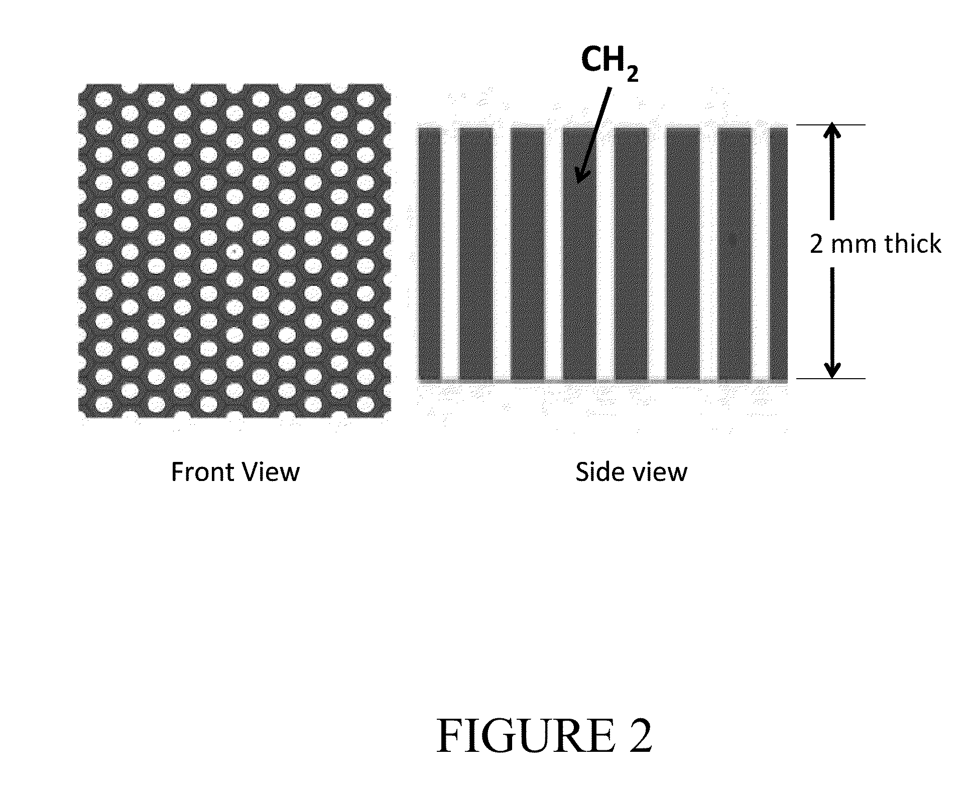 Fast neutron detector having an open-structured hydrogenous radiator