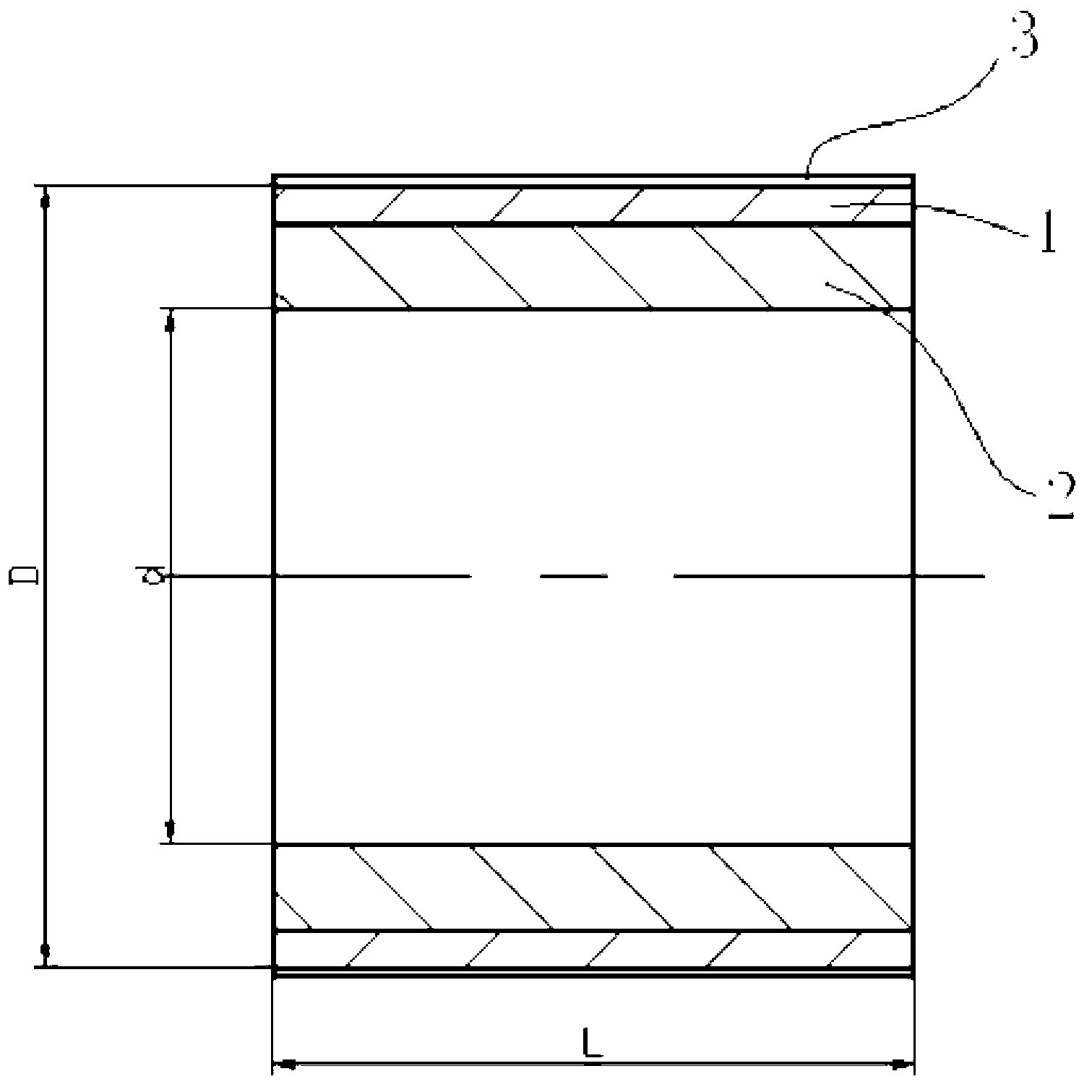 Surfacing-free centrifugal combined ultra-high anti-abrasion roll squeezer roller sleeve and manufacturing method thereof