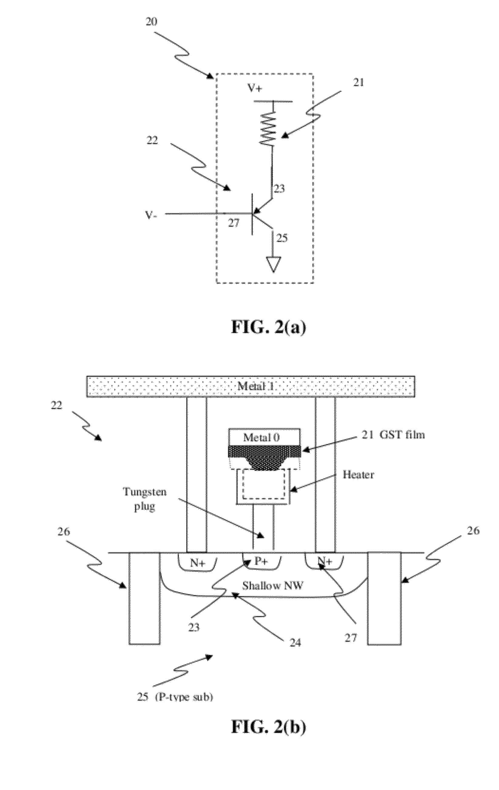 Circuit and system of using at least one junction diode as program selector for memories