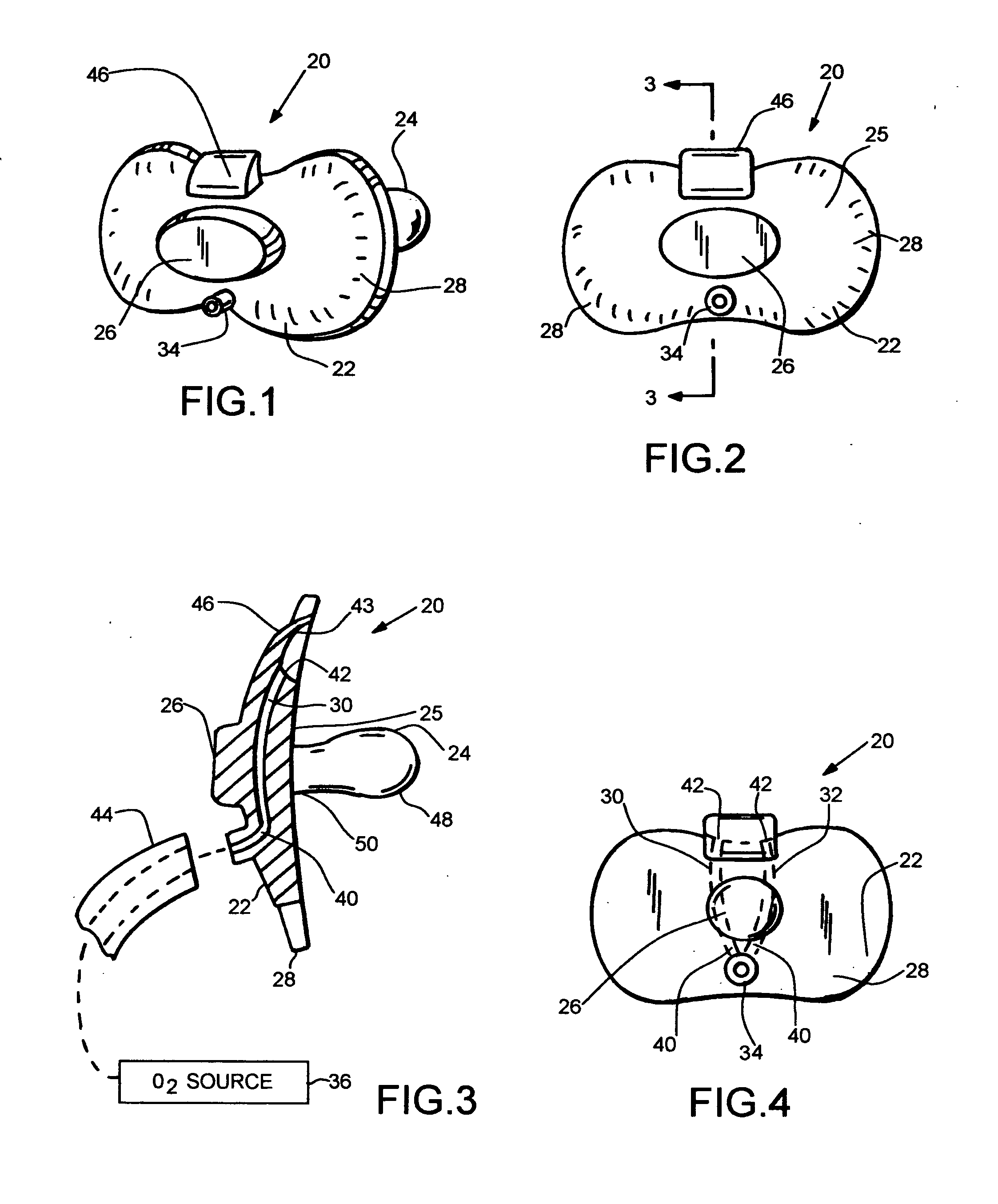 Infant pacifier for oxygen delivery