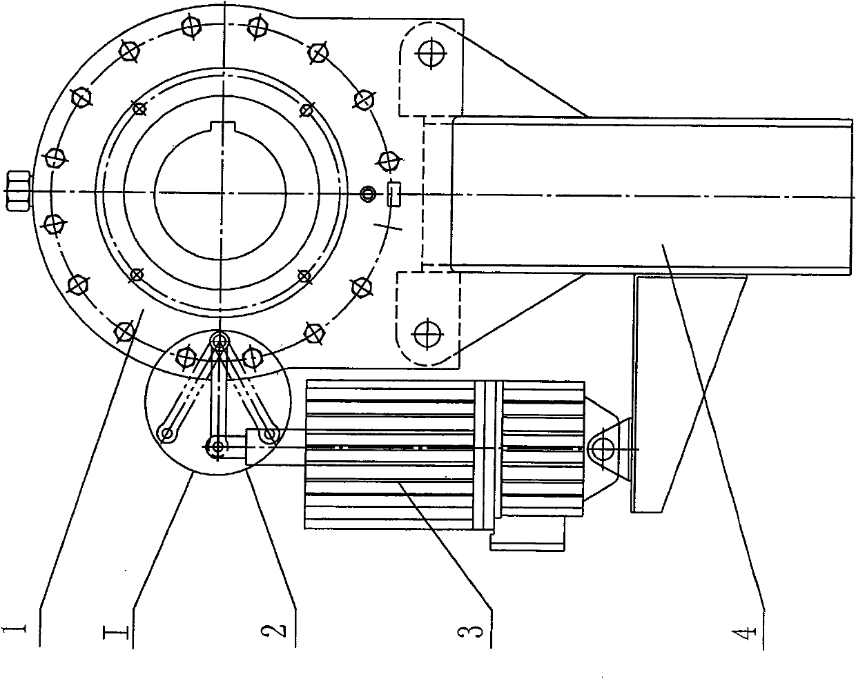 Fork type controlled non-contact wedge backstop