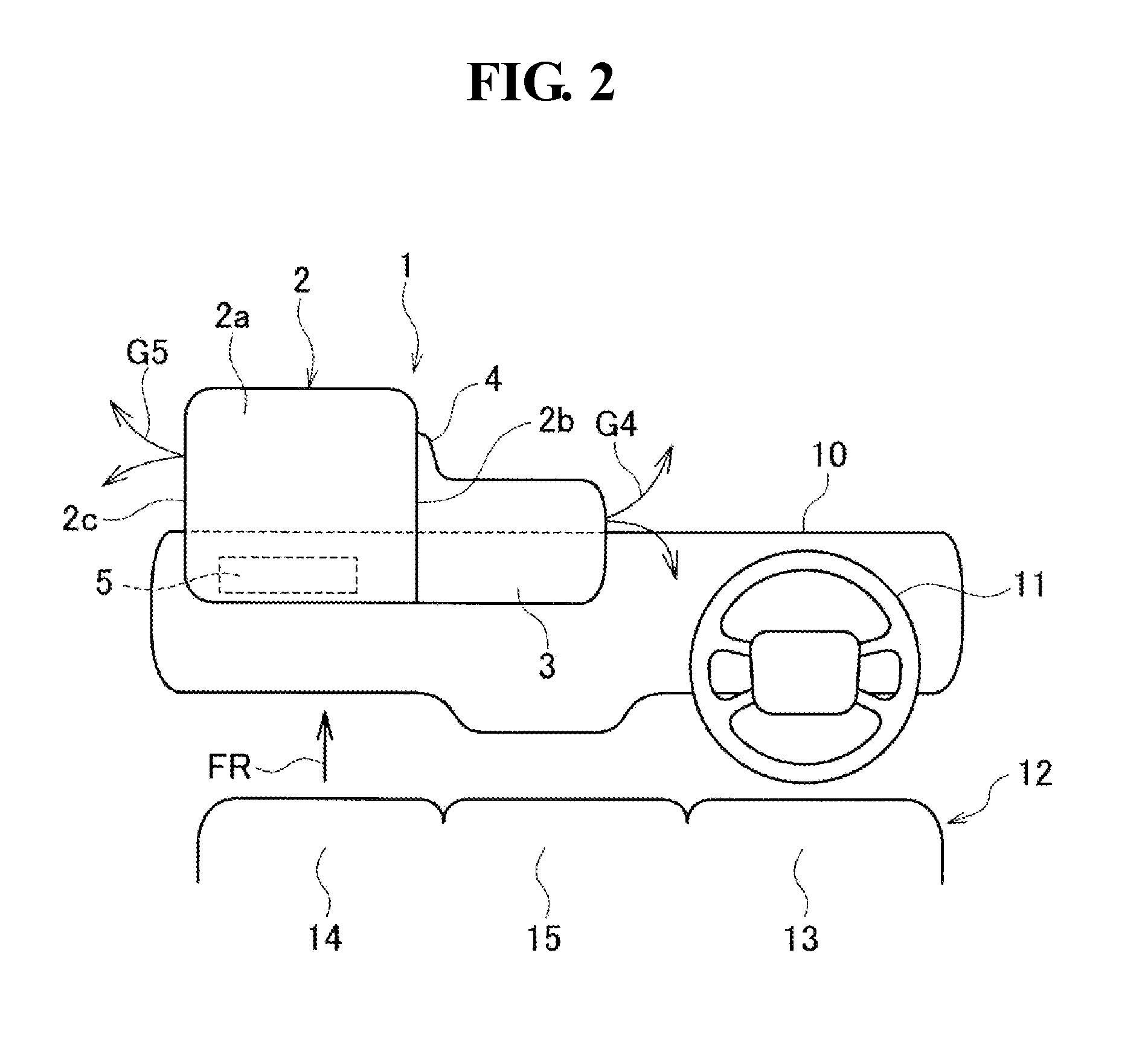 Airbag device for motor vehicle
