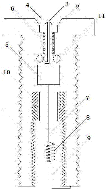 High-pressure gas charging valve and gas fracturing device thereof