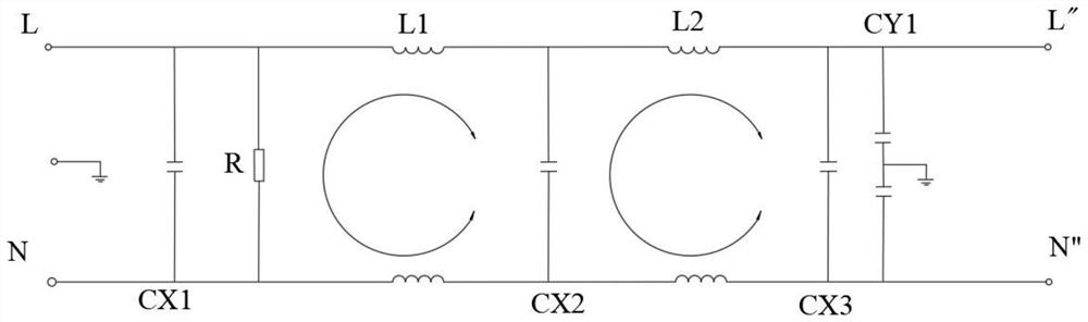 Common-mode inductor and single-phase robot filter