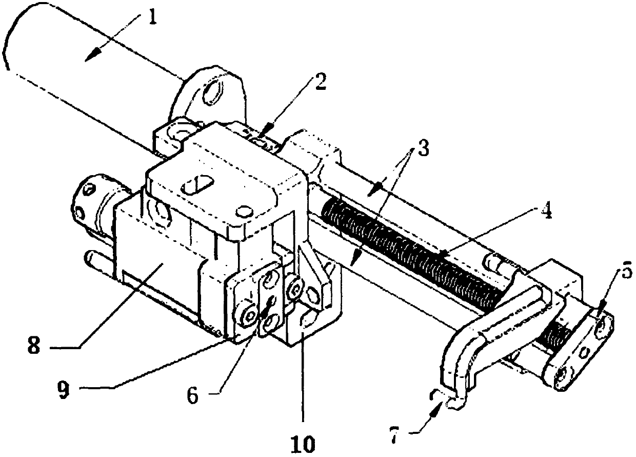 Nozzle recycling pipe moving seal device