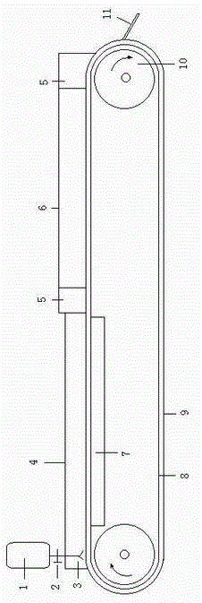 Method for quickly and continuously preparing high-molecular-weight polyacrylamide