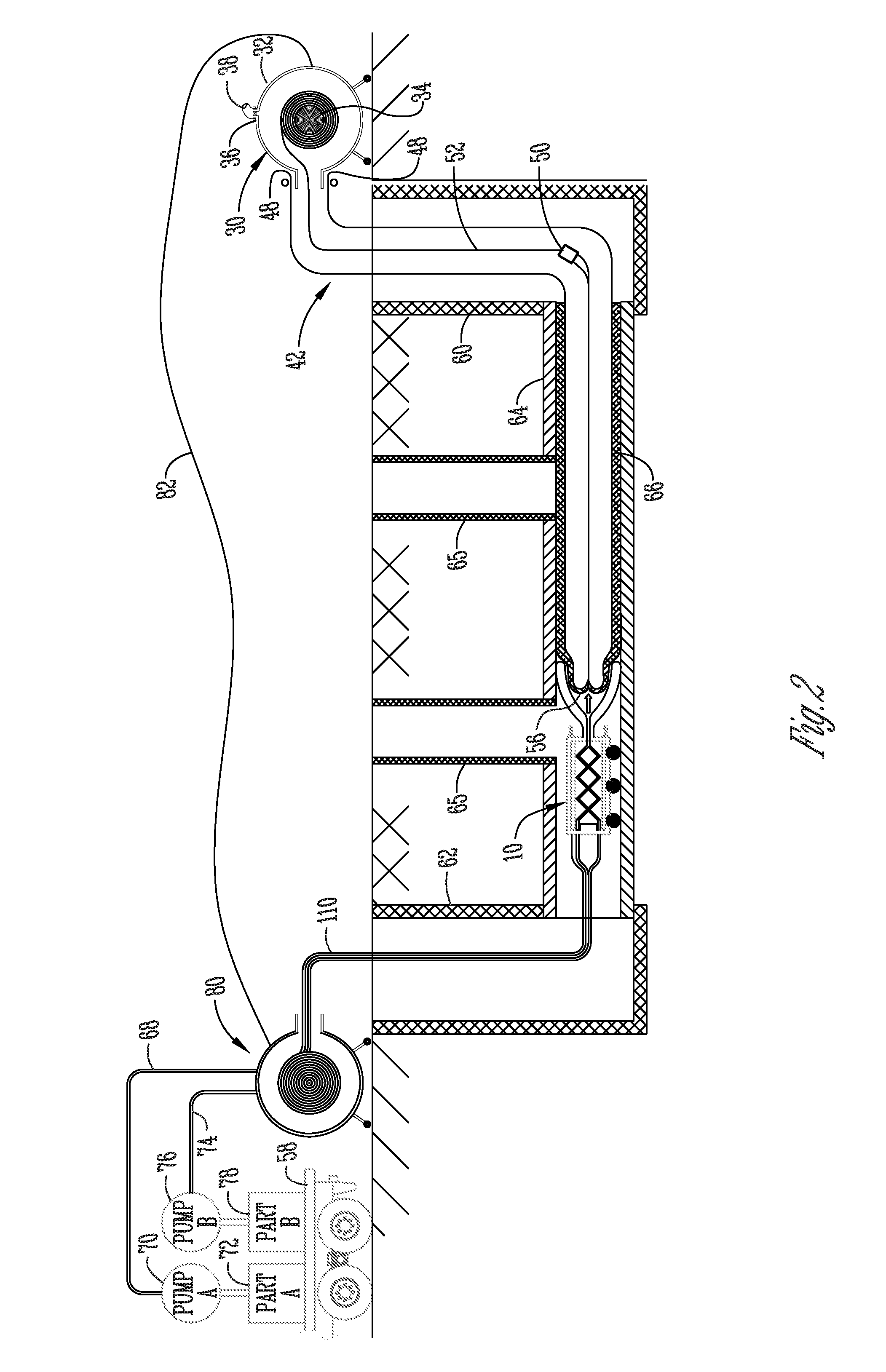 Apparatus and method for lining a pipe