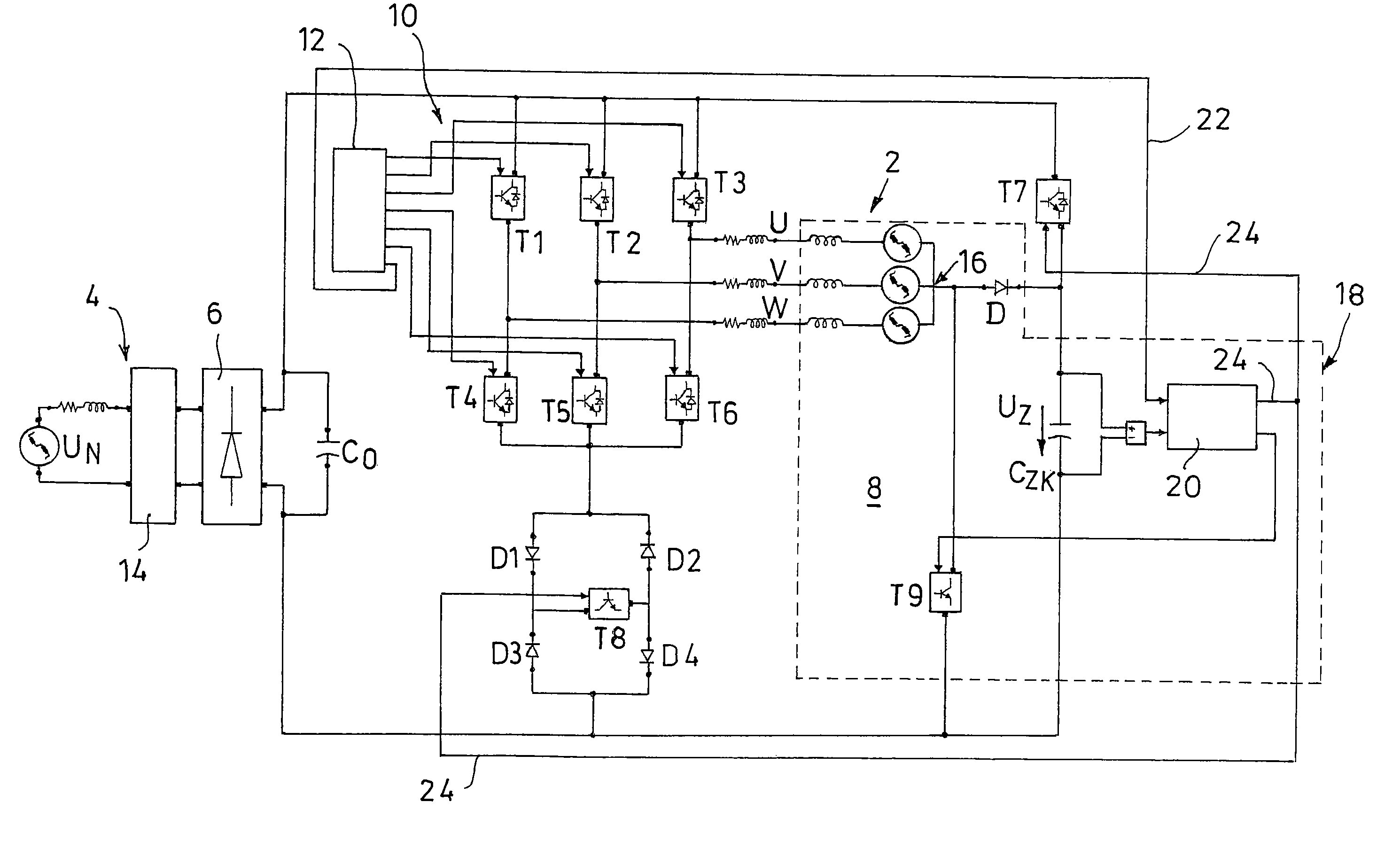 Procedures and control system to control a brushless electric motor