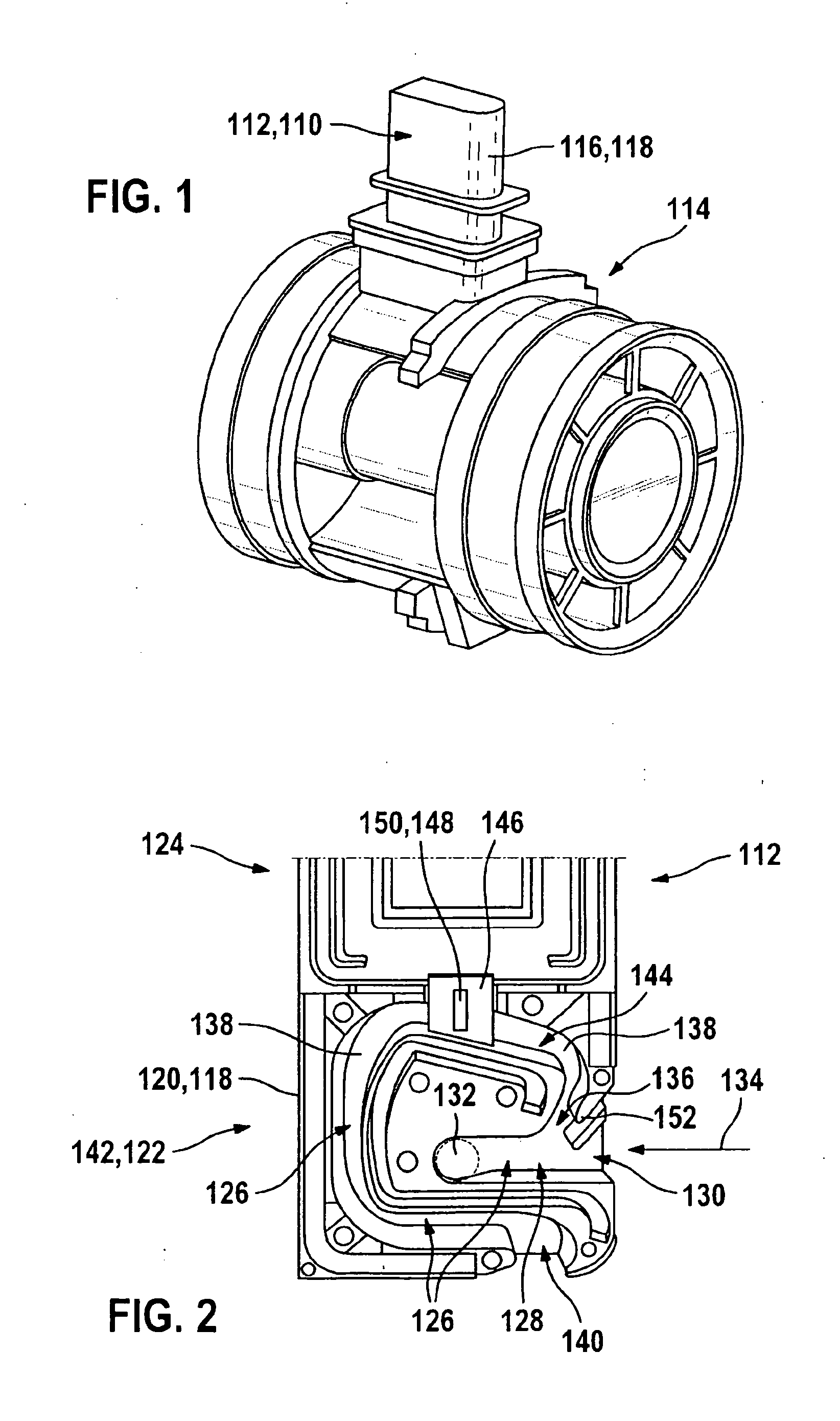 Hot film air mass meter and method for its manufacture