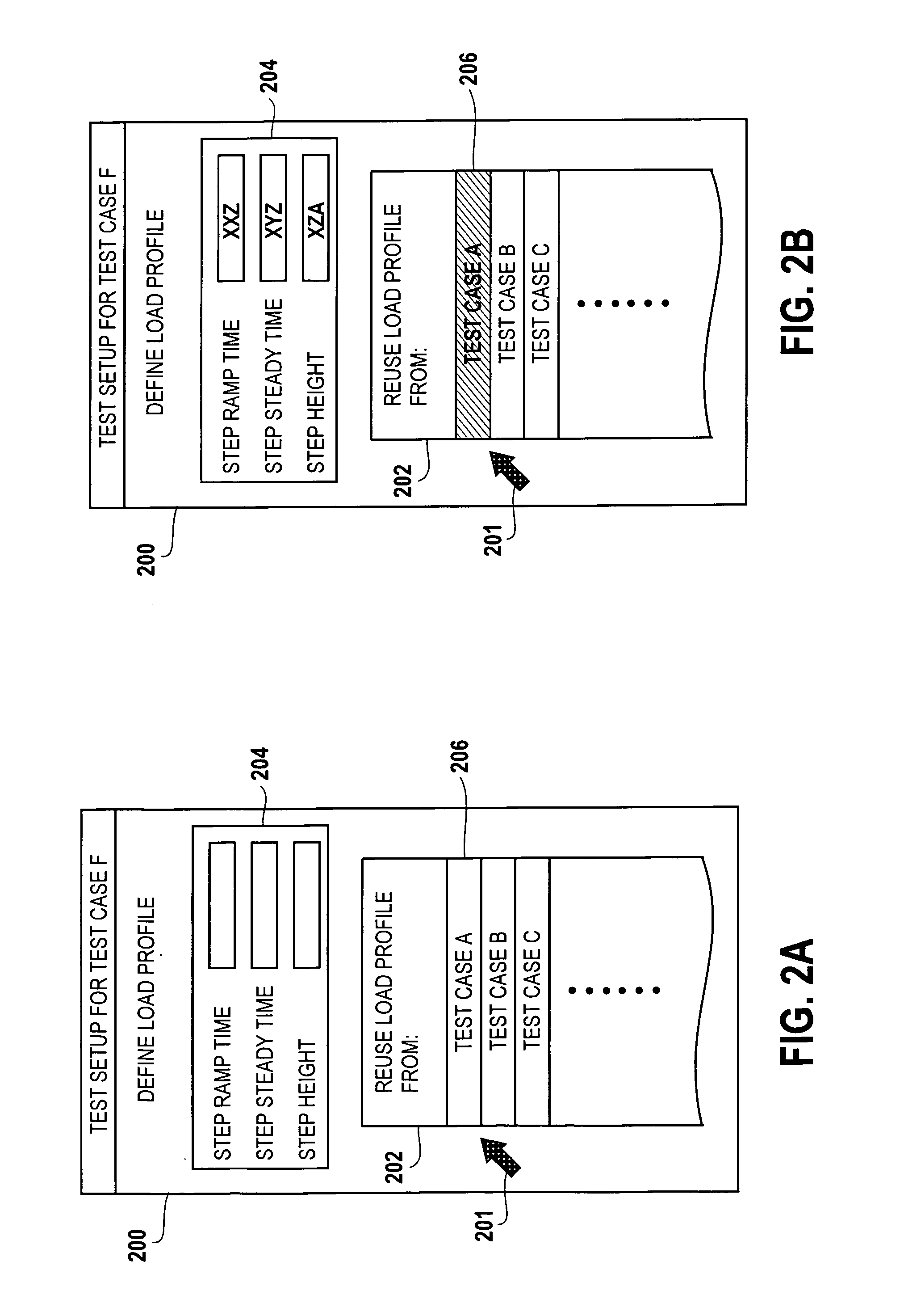 Systems and methods for configuring a test setup