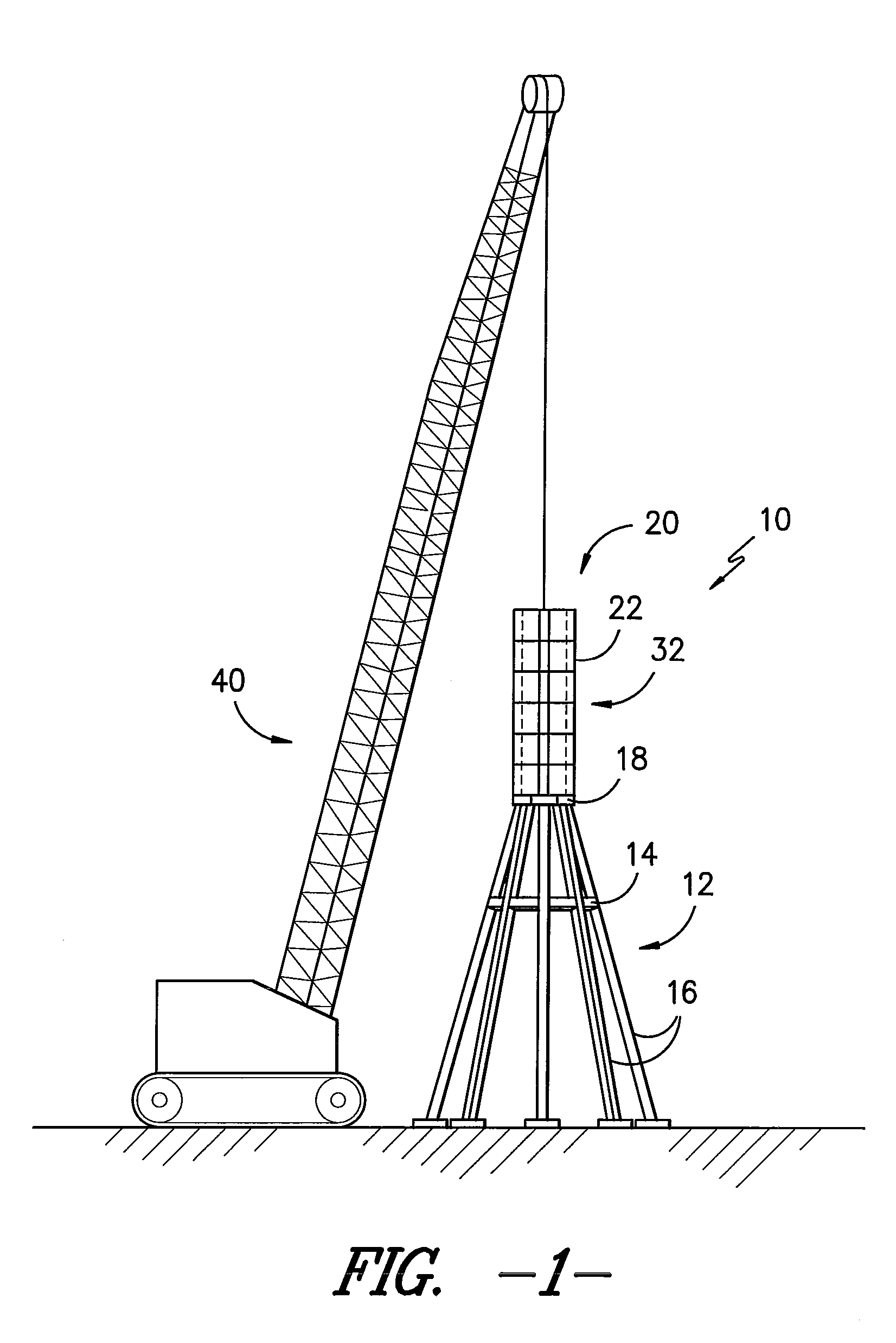 Tower erection system and method