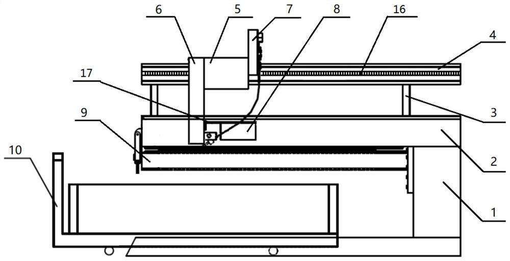 Welding device for large weak-rigidity thin-wall component of nuclear reactor coolant pump