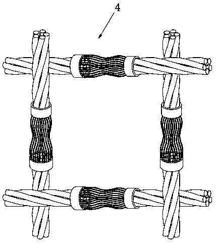 Weaving method for anti-radiation metal fiber fabric and with radiation protection strengthening effect