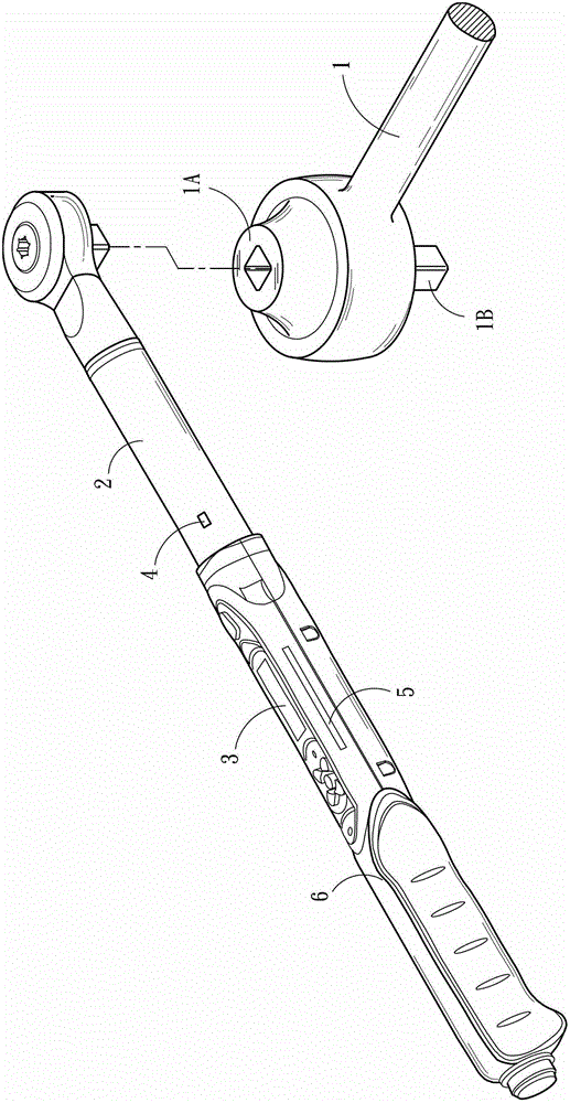 Electronic torque tool with multiplier automatic compensation device and its operating method