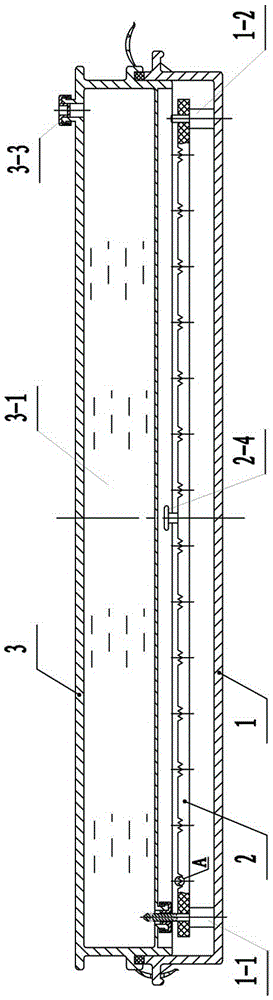 Medical examination puncture sample collecting and fixing device