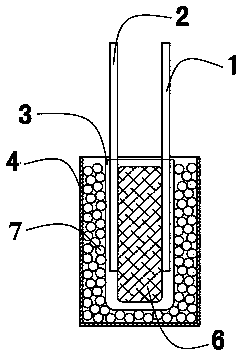 Varistor element with thermal protection