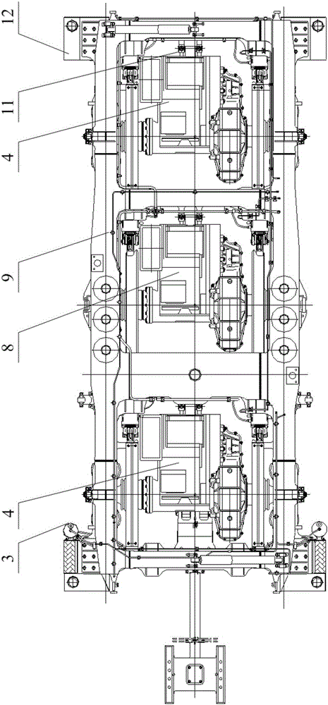 Transportation equipment and bogie thereof