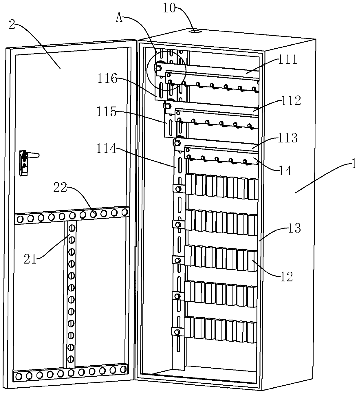 Direct-current power distribution cabinet