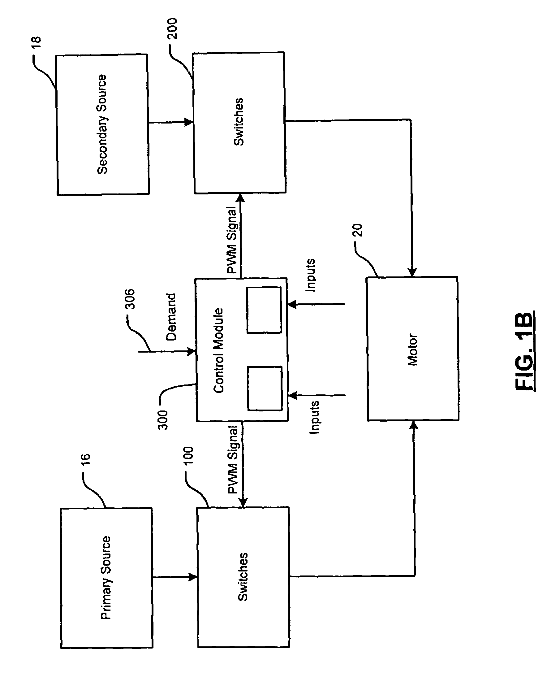 Doubled-ended inverter drive system topology for a hybrid vehicle