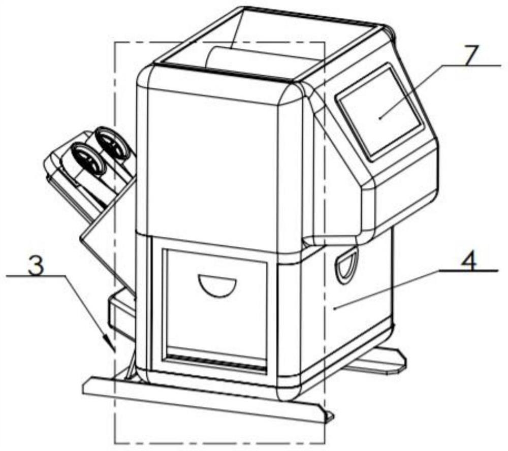 Badminton serving machine and method for belt friction serving