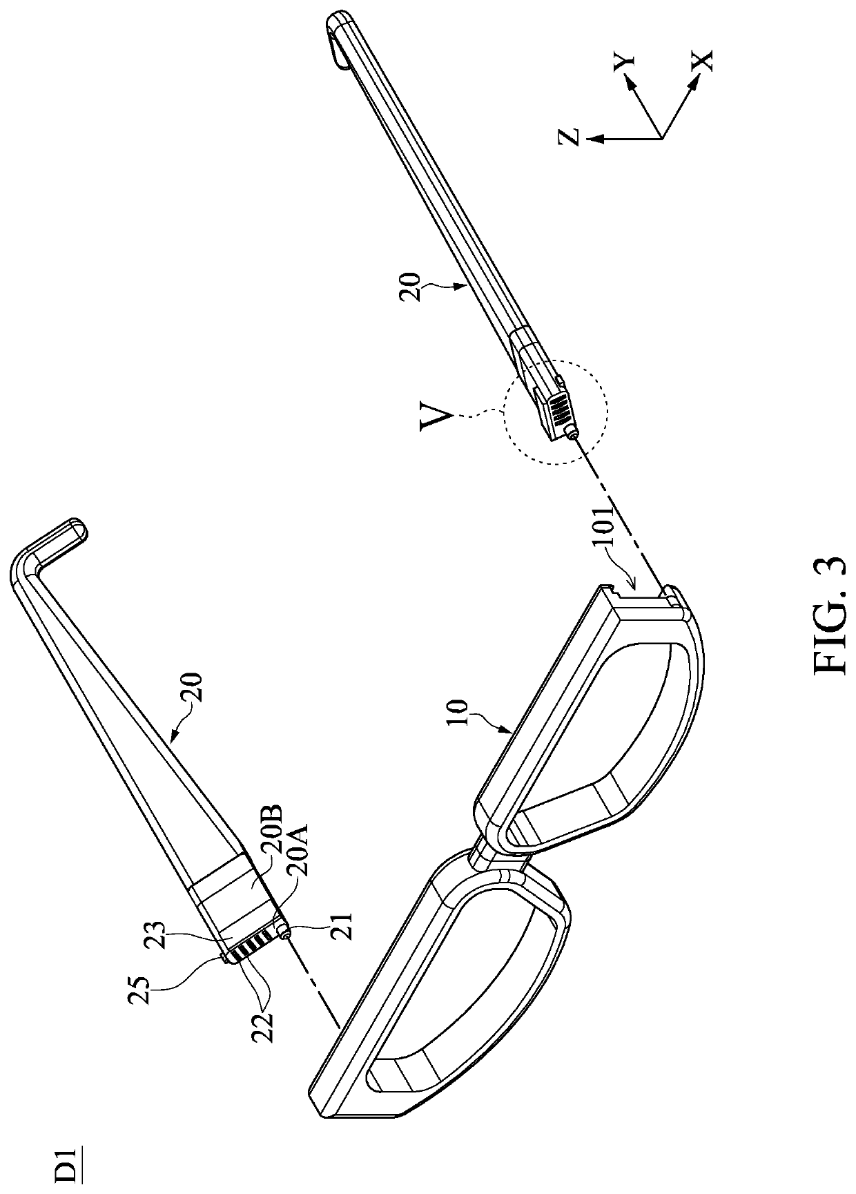 Wearable device and electrical connector with magnetic attraction