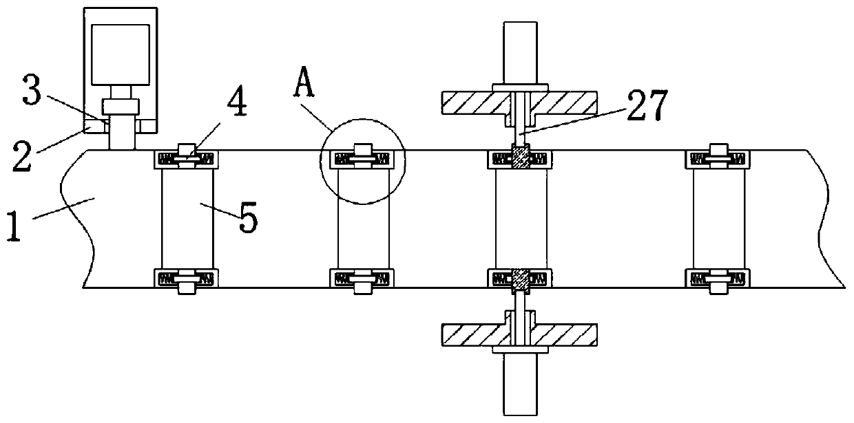 A mobile clamping device for enameled wire