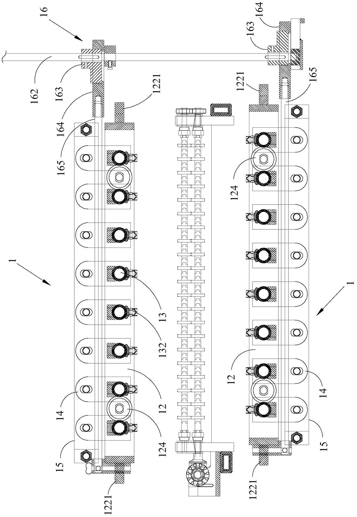 A double swing sprinkler