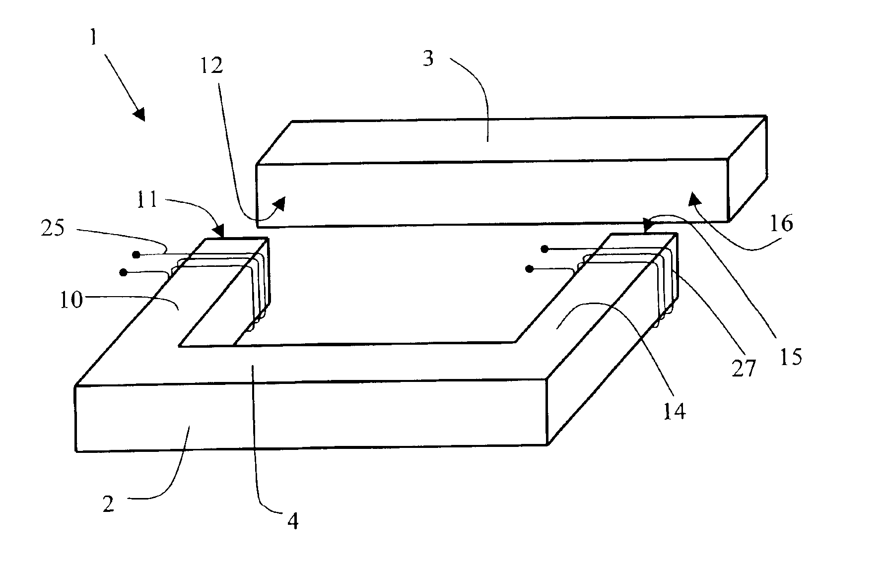 Bulk laminated amorphous metal inductive device