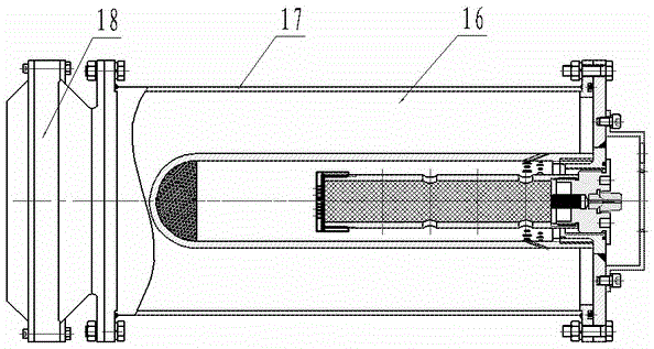 Non-pressure-storage type low-temperature gas generator for powder spraying fire extinguisher