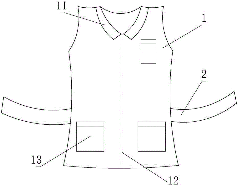 Safety protection vest