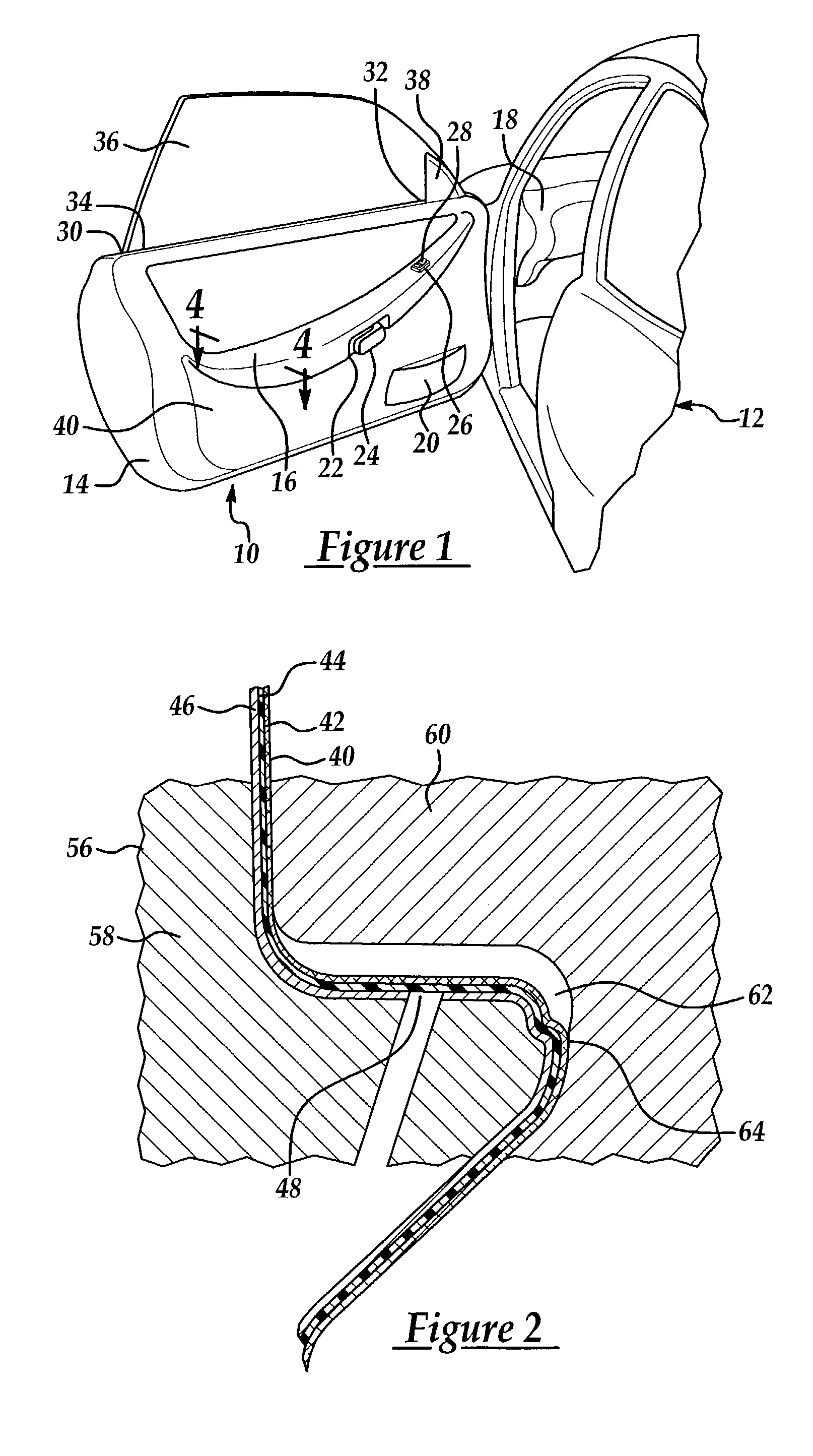 Vehicle interior trim panel assembly having an integrated soft-touch arm rest and method of manufacturing same