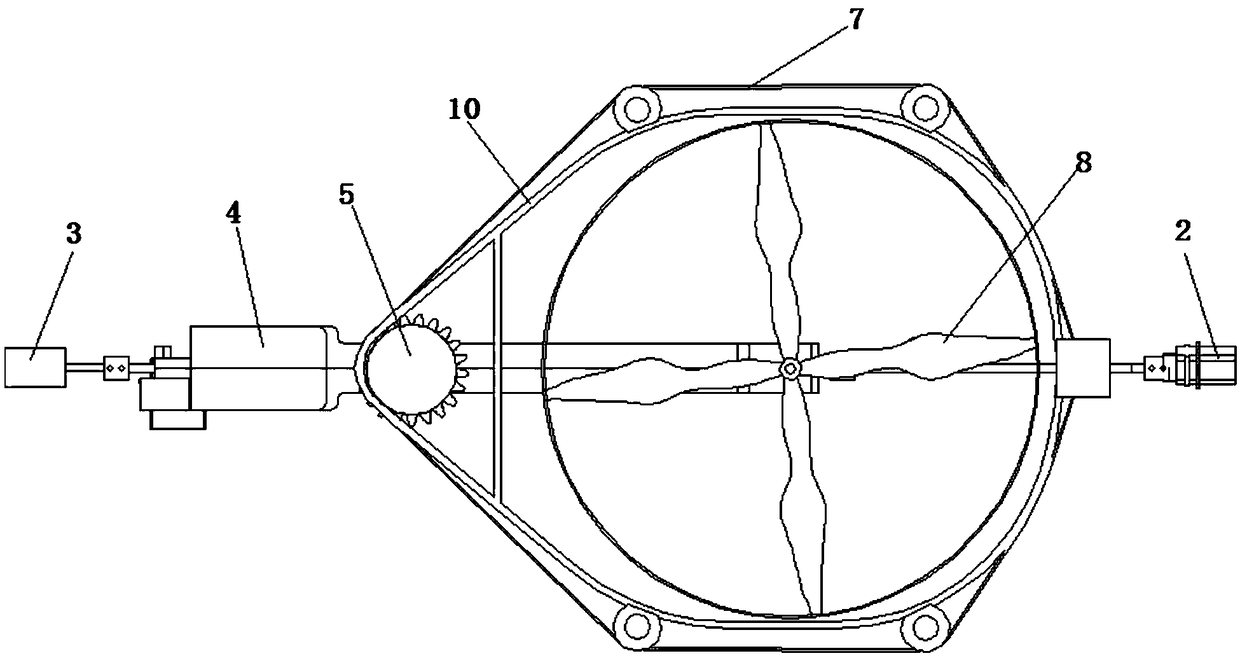 An Air Flight/Land Travel Amphibious Mode Switching Mechanism for Unmanned Aerial Vehicles