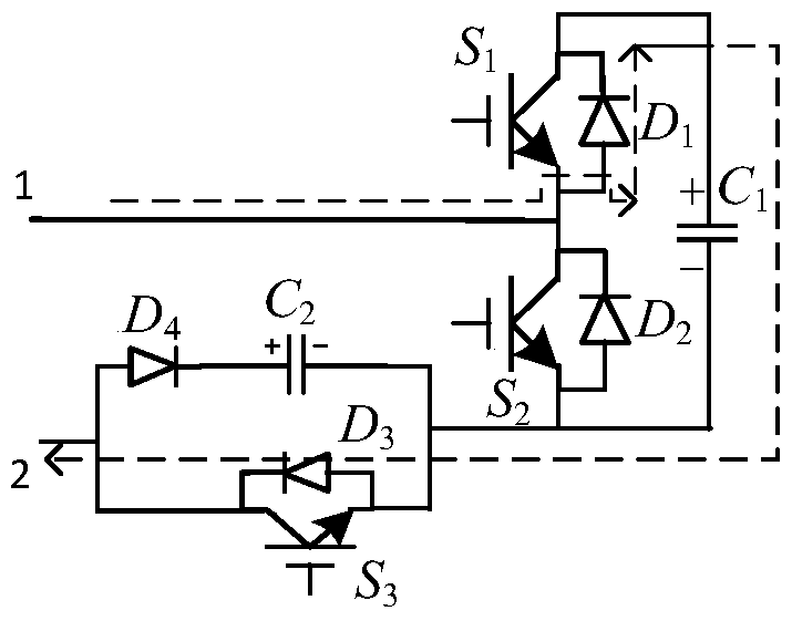 A Modular Multilevel Converter Sub-module Topology