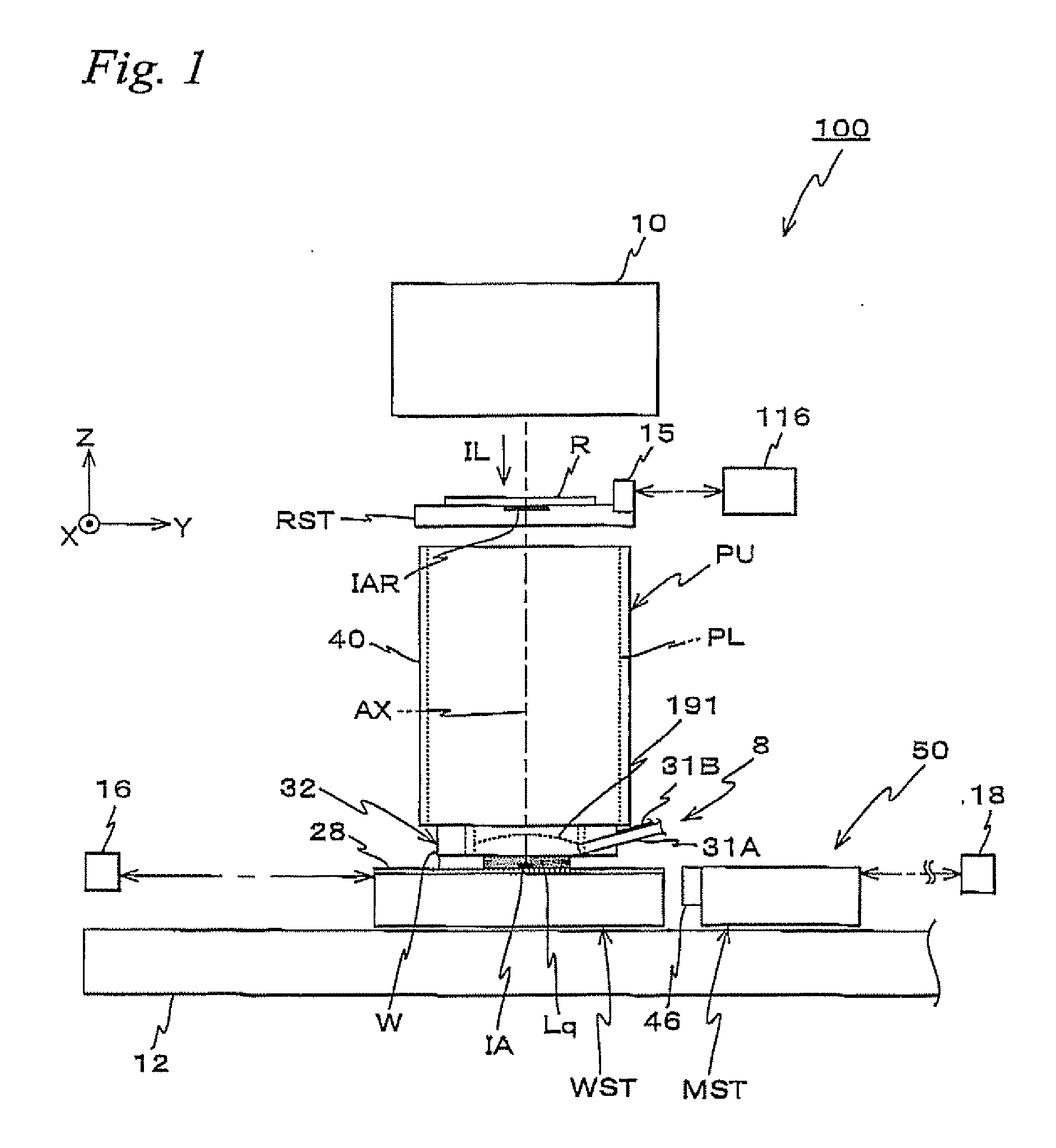 Detection device, movable body apparatus, pattern formation apparatus and pattern formation method, exposure apparatus and exposure method, and device manufacturing method
