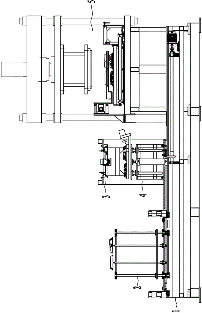 Disposable square box automatic punching and trimming integrated machine and punching and trimming method thereof