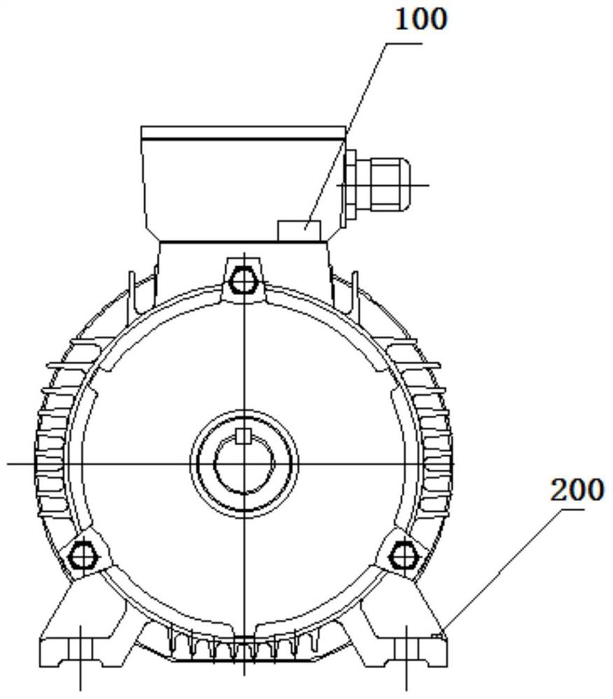 Motor control device and method, and rotating motor