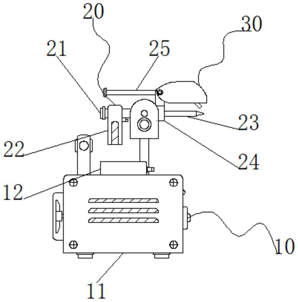 Maintenance device for construction machinery and equipment