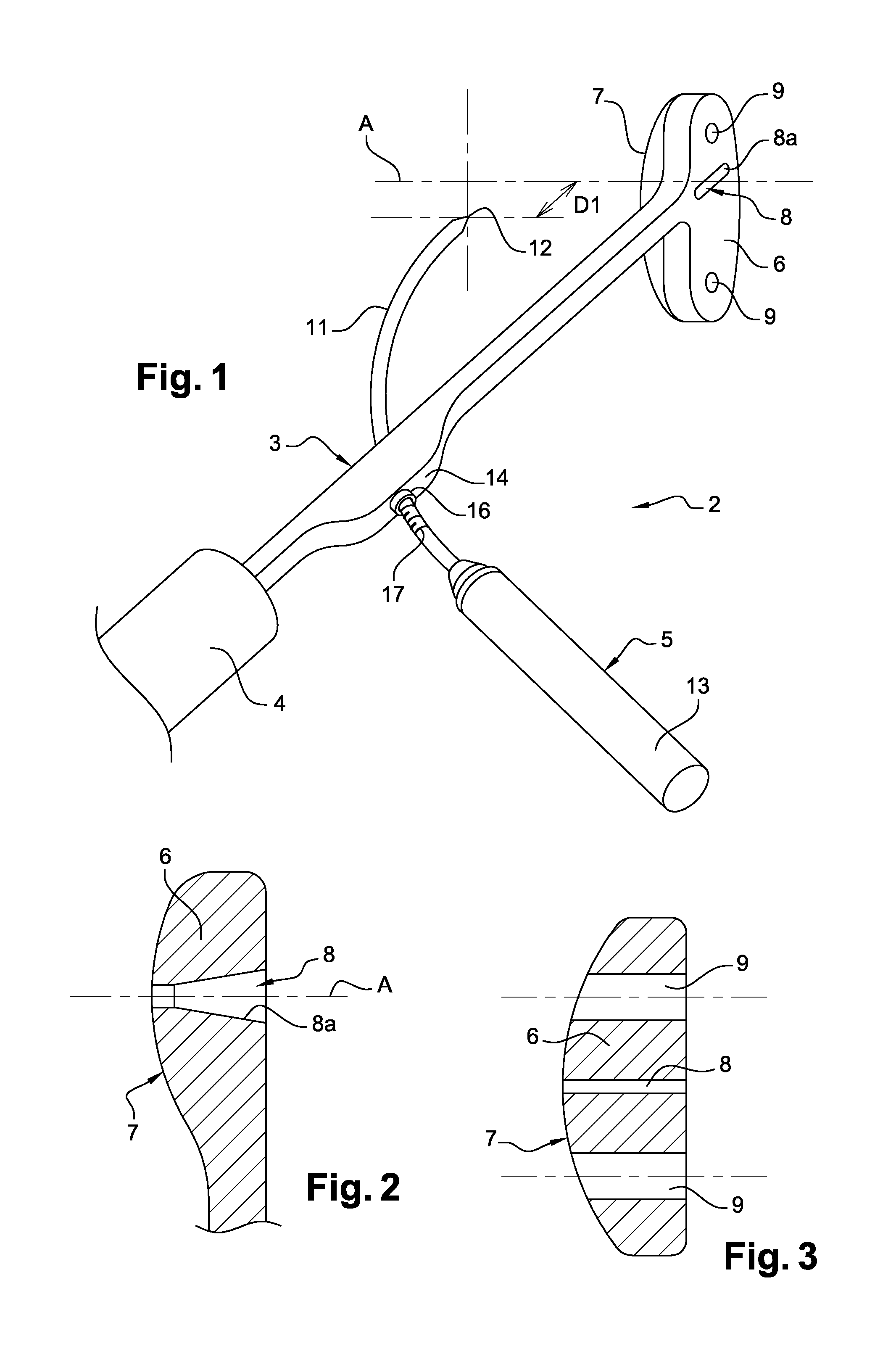 Device for guiding piercing tools for placing a glenoid implant