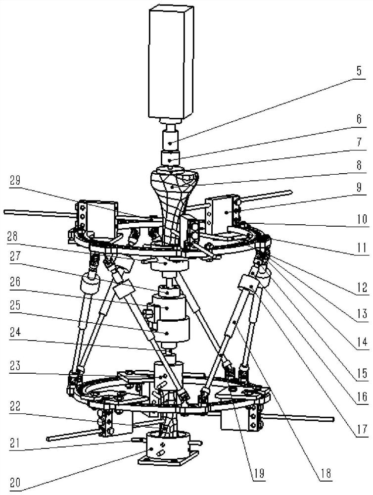 Outer fixing frame experiment table capable of detecting axial stress condition of skeleton