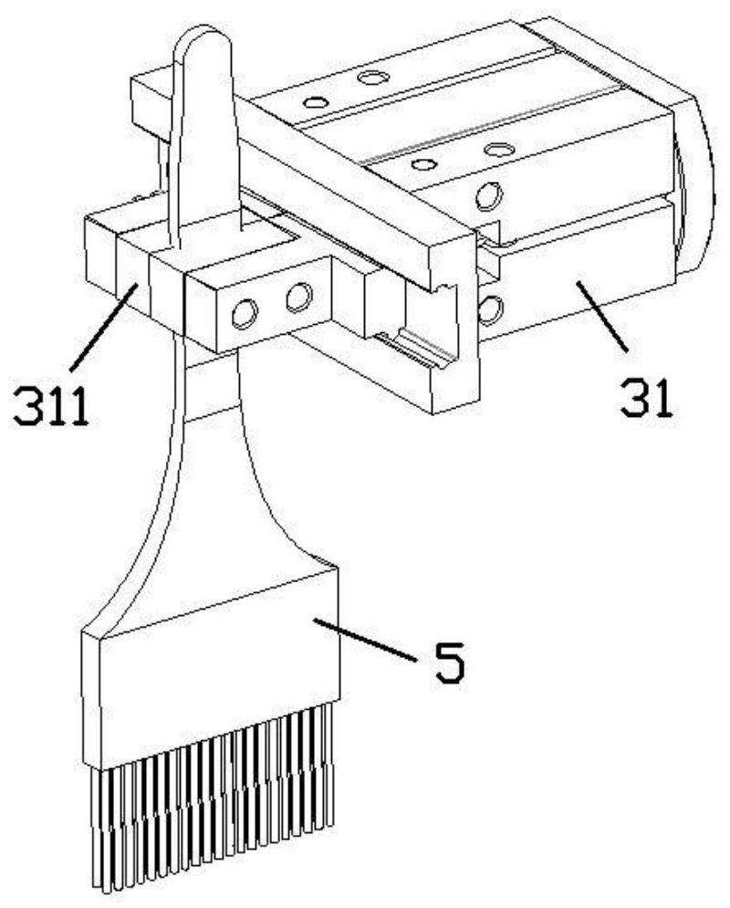 A kind of automatic egg brushing device and control method thereof