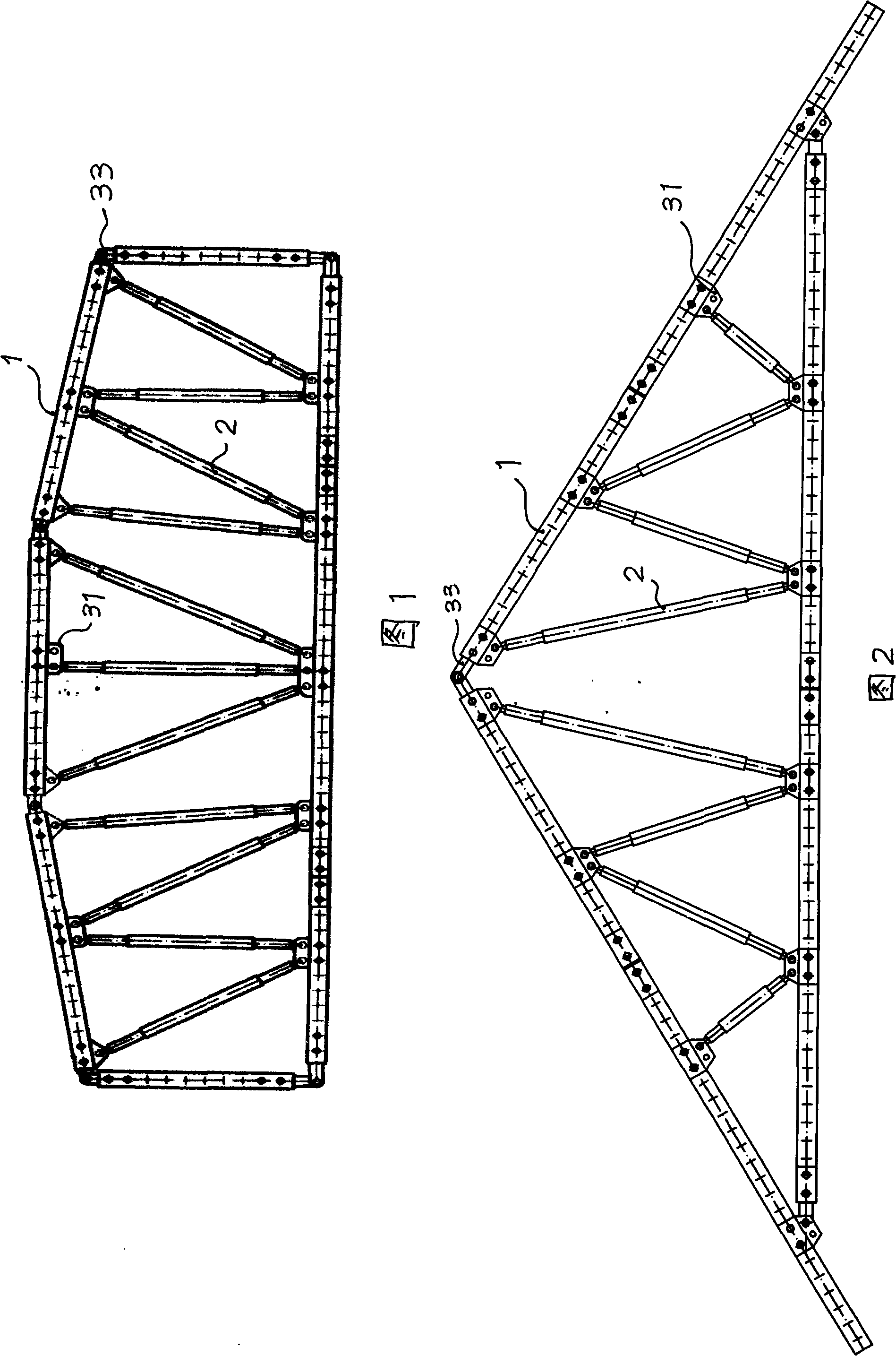 Girders assembling external member as well as girders and girders support system