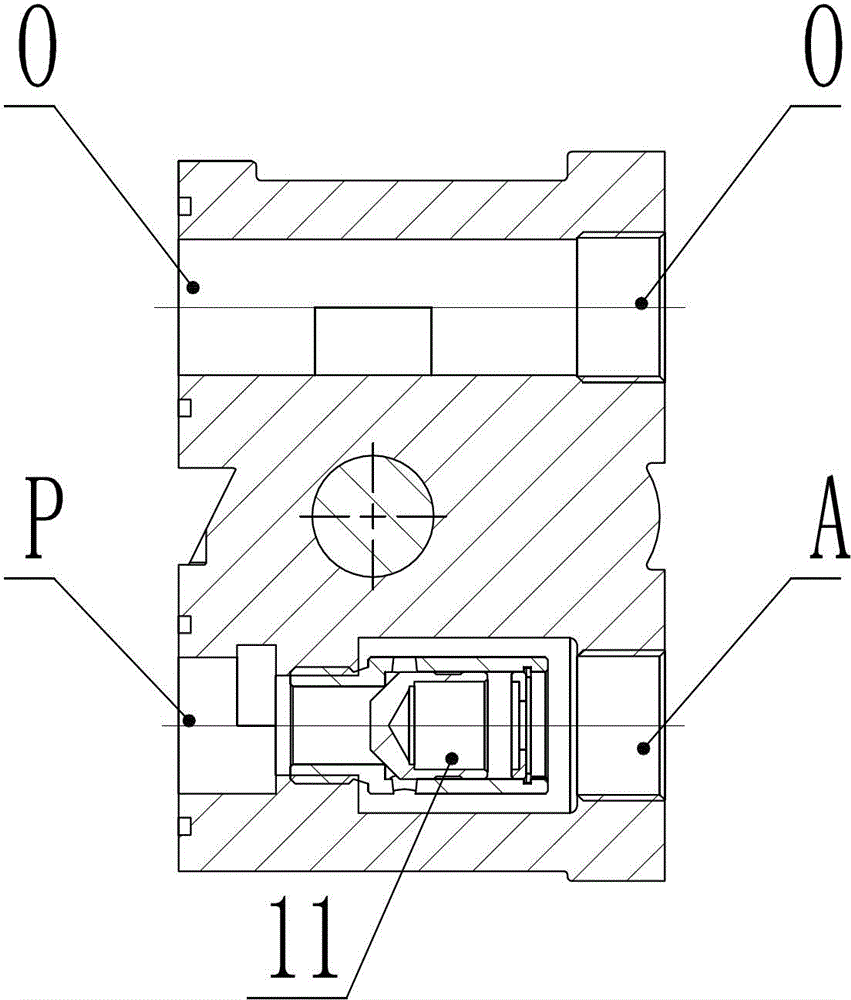 Stepless speed-regulation slow-reduction air-controlled distribution valve