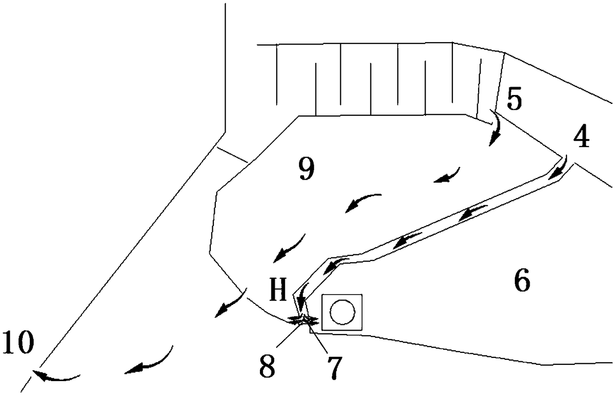 A flow path design method for lubricating oil seal of bearing cavity