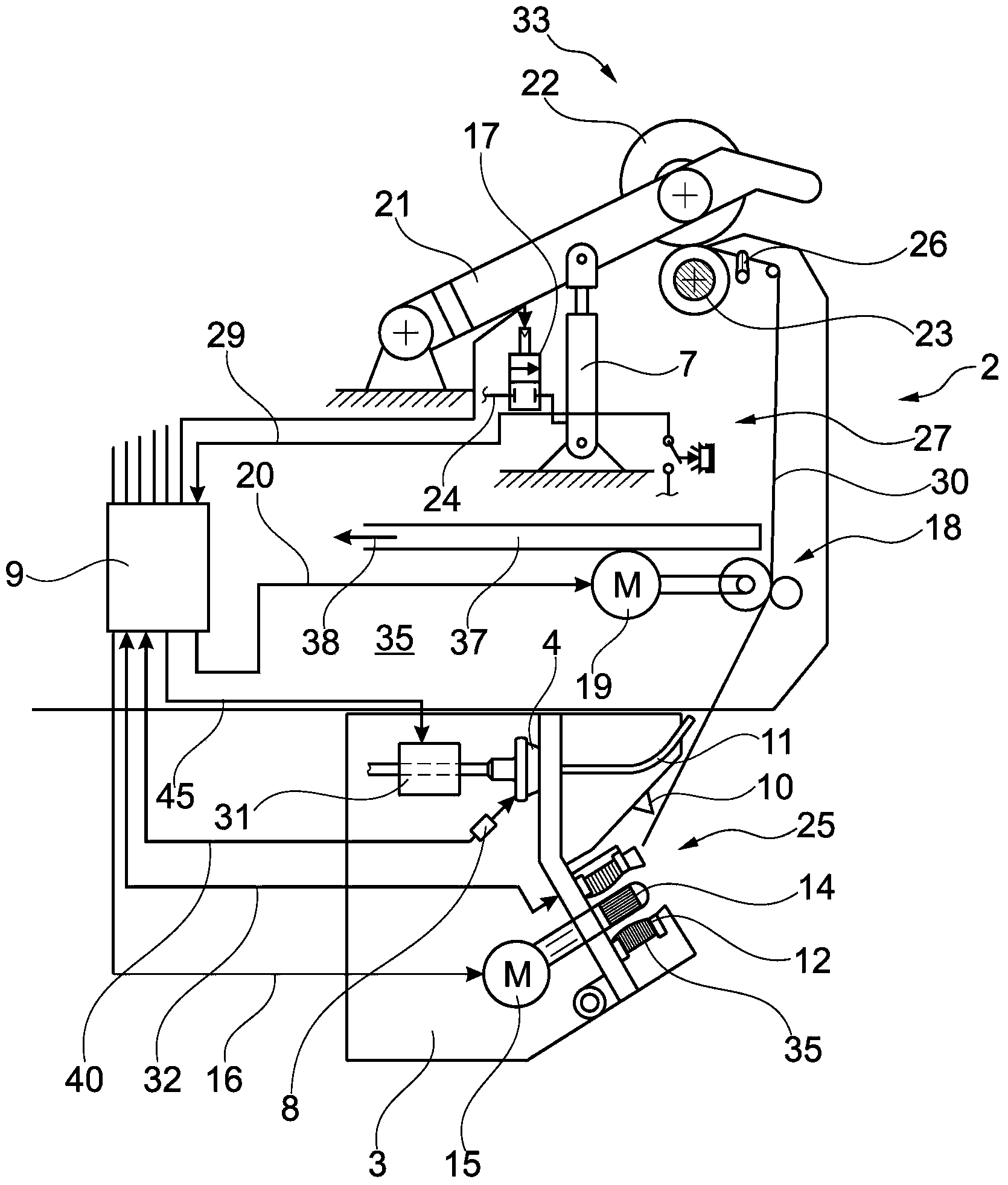 Method for operating a workstation of an open end rotary spinning machine and corresponding workstation