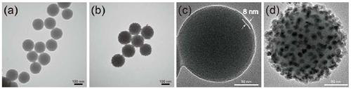 Silicon core quantum dot shell composite nano material, preparation method, application and product