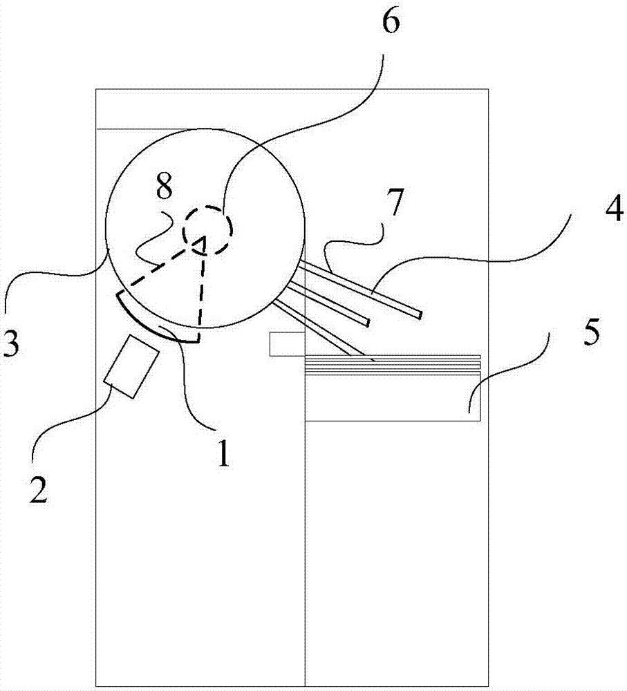 Bank-note box tongue positioning method, apparatus, equipment and storage medium