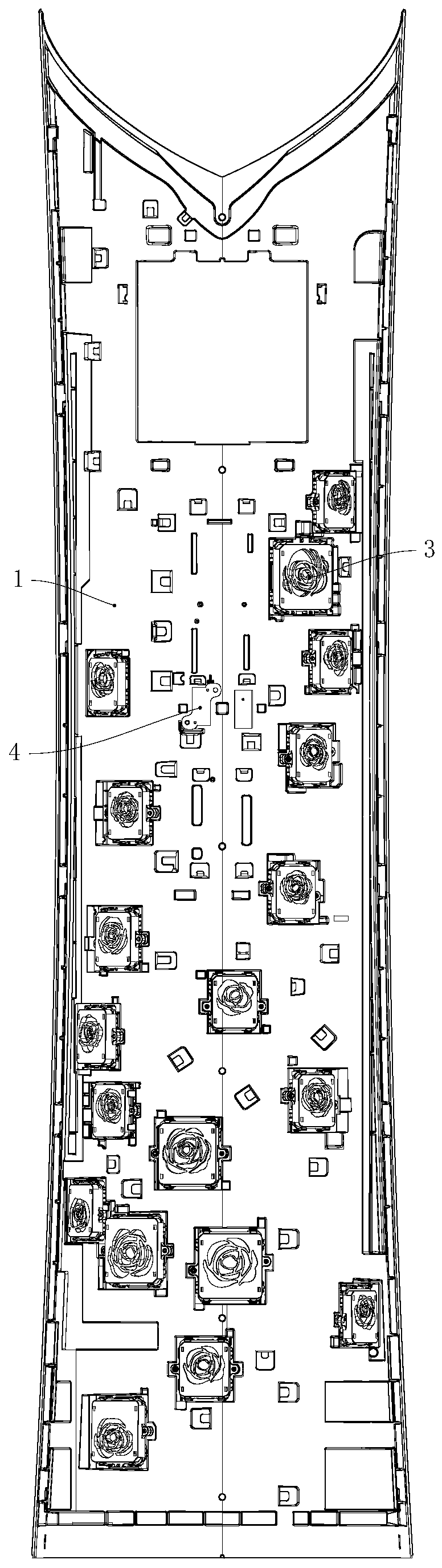 Decorative shell assembly and electric appliance