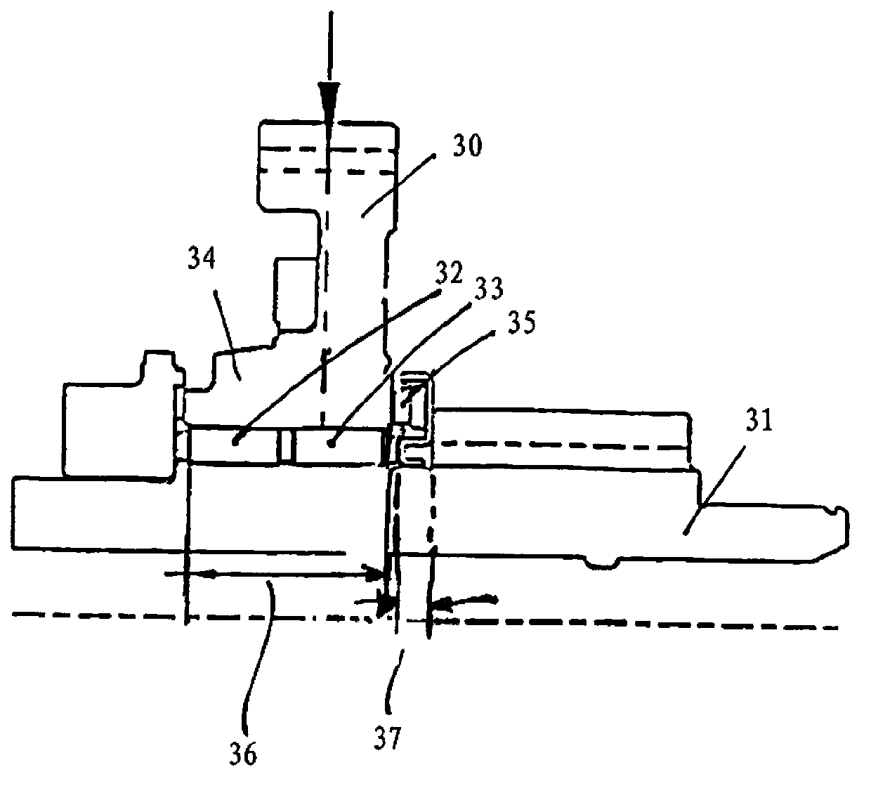 Transmission wheel arrangement