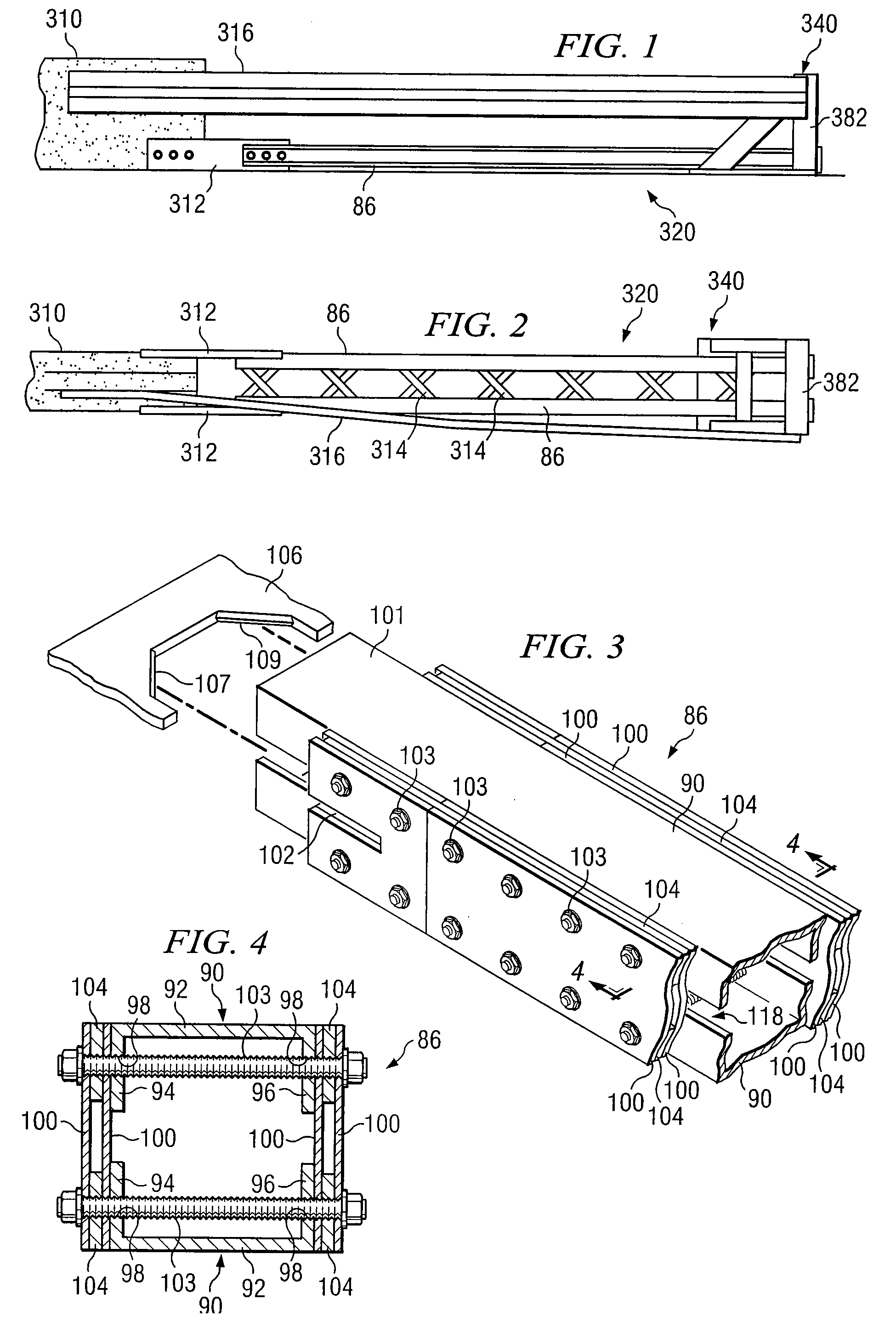 Flared Energy Absorbing System and Method