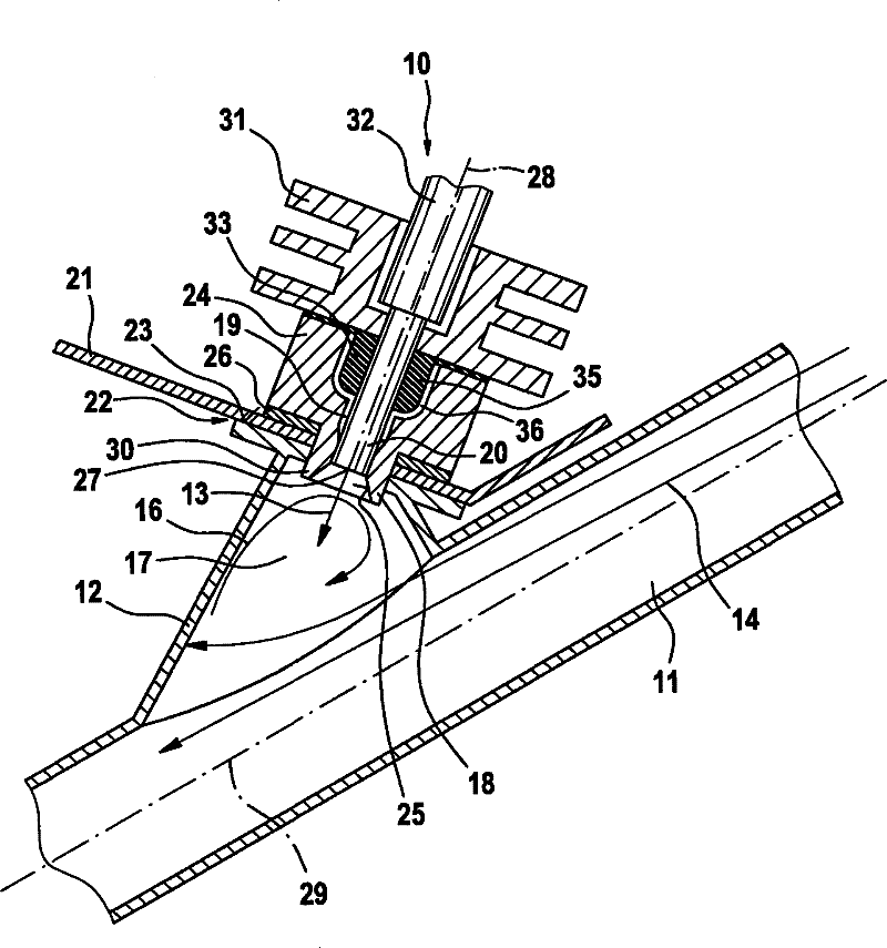 Exhaust gas after-treatment device
